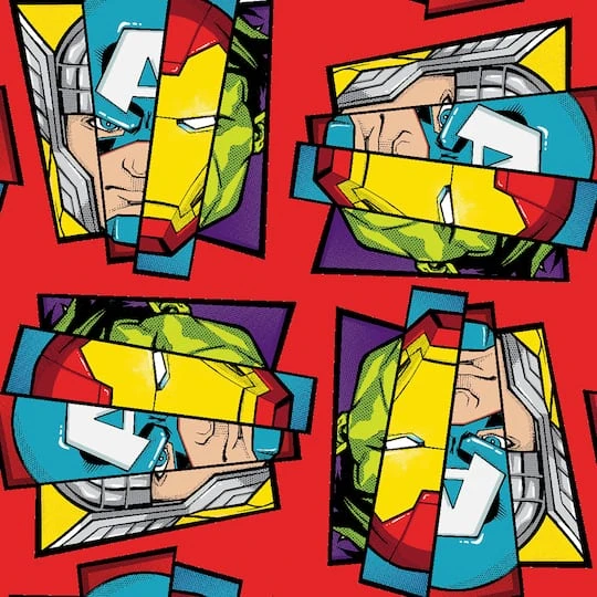 Marvel® Avengers Face Fleece 4 Marvel® Avengers Face Fleece - Image 2