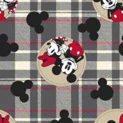 Disney® Mickey & Minnie Badges Fleece