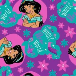Disney® Princess Jasmine A Whole New World Fleece -Michaels Fabric Sale D229034S 1 1