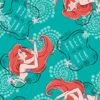 Disney® Princess Ariel Toss Fleece -Michaels Fabric Sale D229038S 1