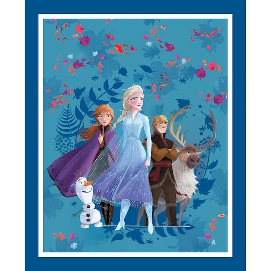 Disney® Frozen 2 Friends Forever Panel Cotton Fabric 3 Disney® Frozen 2 Friends Forever Panel Cotton Fabric