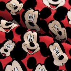 Springs Creative Disney® Mickey Mouse Heads On Red Fleece -Michaels Fabric Sale D374929S 2