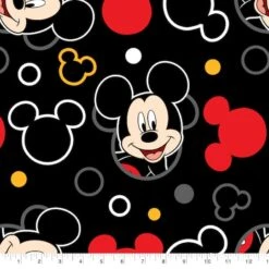 Springs Creative Disney® Mickey Head Icons Fleece -Michaels Fabric Sale D374945S 1 1