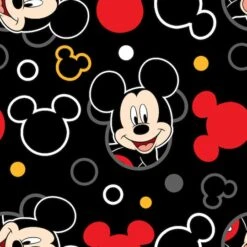 Springs Creative Disney® Mickey Head Icons Fleece -Michaels Fabric Sale D374945S 3