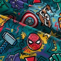 Springs Creative Marvel® Avengers Cartoon Faces Fleece -Michaels Fabric Sale D374959S 2