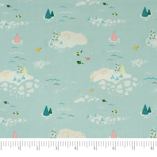 SINGER Christmas Santa's Village 5 Piece Fat Quarter Bundle 7 SINGER Christmas Santa's Village 5 Piece Fat Quarter Bundle - Image 5