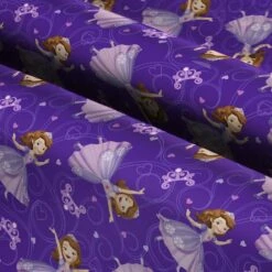 Disney Sofia The First Cotton Fabric -Michaels Fabric Sale D510986S 3