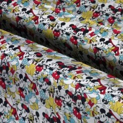 Disney Mickey Sensational Six Vintage Cotton Fabric -Michaels Fabric Sale D510993S 3