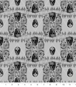 Epic Def Leppard Skulls Cotton Fabric 7 Epic Def Leppard Skulls Cotton Fabric -Michaels Fabric Sale D510996S 1 1