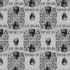 Epic Def Leppard Skulls Cotton Fabric -Michaels Fabric Sale D510996S 1