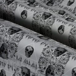 Epic Def Leppard Skulls Cotton Fabric 9 Epic Def Leppard Skulls Cotton Fabric -Michaels Fabric Sale D510996S 3