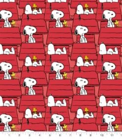 Peanuts Snoopy's Home Fabric -Michaels Fabric Sale D510998S 1 1