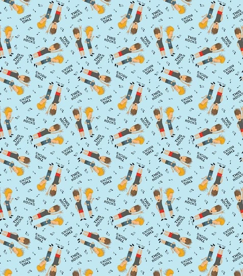 Nickelodeon Beavis & Butthead Cotton Fabric 5 Nickelodeon Beavis & Butthead Cotton Fabric - Image 3