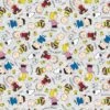 Peanuts Gang With Names Fabric -Michaels Fabric Sale D511002S 1