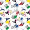 Hasbro Power Rangers Paint Splatter Cotton Fabric 1 Hasbro Power Rangers Paint Splatter Cotton Fabric -Michaels Fabric Sale D511004S 1