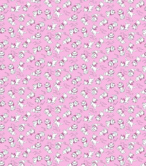 Disney® Marie Amie Je'taime Paris Cotton Fabric 5 Disney® Marie Amie Je'taime Paris Cotton Fabric - Image 3