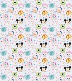 Disney® Tsum Tsum I Love My Friends Cotton Fabric -Michaels Fabric Sale D511008S 2