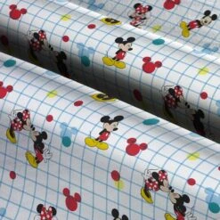 Disney® Mickey Minnie Grid Cotton Fabric 9 Disney® Mickey Minnie Grid Cotton Fabric -Michaels Fabric Sale D511011S 3