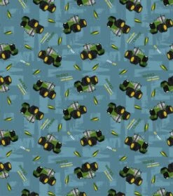 John Deere Slogans Cotton Fabric -Michaels Fabric Sale D511013S 2