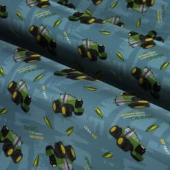 John Deere Slogans Cotton Fabric -Michaels Fabric Sale D511013S 3