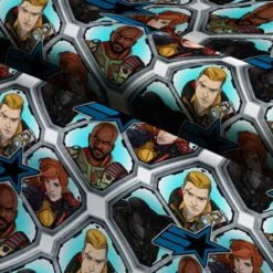 Hasbro Gi Joe Character Badge Cotton Fabric -Michaels Fabric Sale D511020S 3