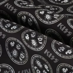 Epic Kiss Rock Names Cotton Fabric 9 Epic Kiss Rock Names Cotton Fabric -Michaels Fabric Sale D511023S 3