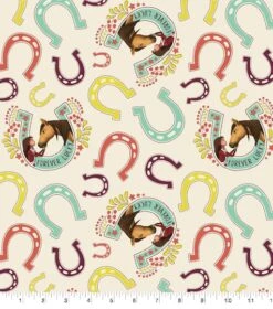 Universal Studios Lucky Spirit Cotton Fabric
