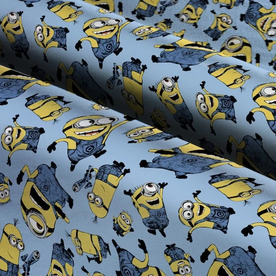 Universal Illumination Minions Classic Cotton Fabric 6 Universal Illumination Minions Classic Cotton Fabric - Image 4