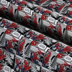 Marvel Spider-Man Comic Cotton Fabric 9 Marvel Spider-Man Comic Cotton Fabric -Michaels Fabric Sale D511031S 3