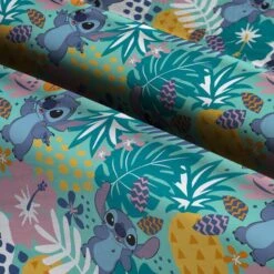 Disney Lilo & Stitch In The Jungle Cotton Fabric -Michaels Fabric Sale D511035S 3