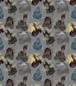 Disney Villains All Evil Cotton Fabric 8 Disney Villains All Evil Cotton Fabric -Michaels Fabric Sale D511036S 2