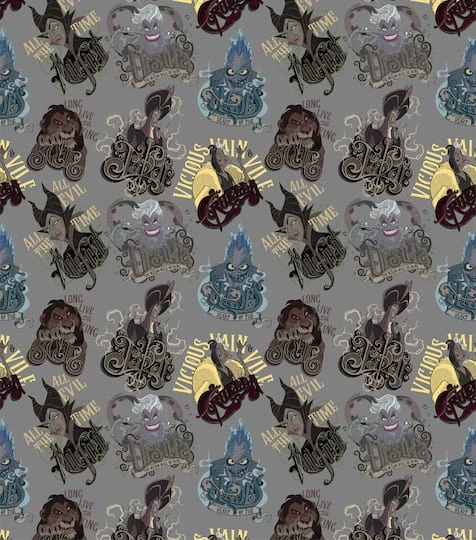 Disney Villains All Evil Cotton Fabric 5 Disney Villains All Evil Cotton Fabric - Image 3
