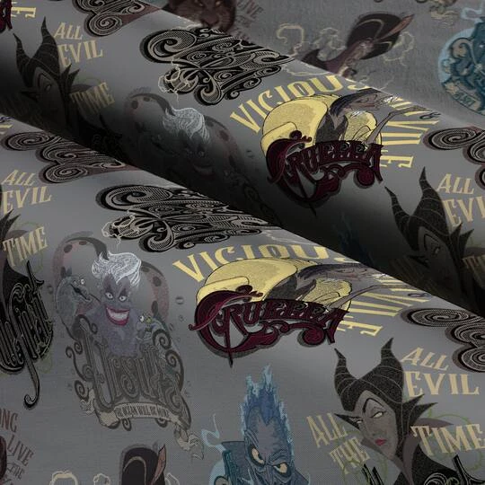 Disney Villains All Evil Cotton Fabric 6 Disney Villains All Evil Cotton Fabric - Image 4