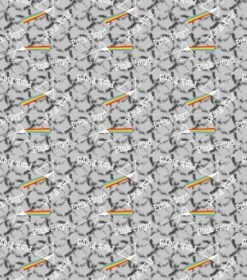 Perryscope Pink Floyd Tie Dye Dark Side Cotton Fabric 8 Perryscope Pink Floyd Tie Dye Dark Side Cotton Fabric -Michaels Fabric Sale D511037S 2