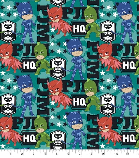 Eone Pj Masks HQ Cotton Fabric 4 Eone Pj Masks HQ Cotton Fabric - Image 2