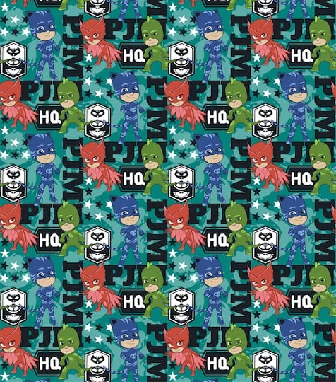 Eone Pj Masks HQ Cotton Fabric 5 Eone Pj Masks HQ Cotton Fabric - Image 3
