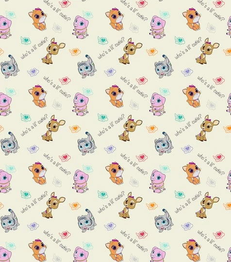 Disney Tots Cutie Cotton Fabric 5 Disney Tots Cutie Cotton Fabric - Image 3