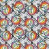 Warner Grateful Dead Tie Dye Steal Your Face Cotton Fabric 1 Warner Grateful Dead Tie Dye Steal Your Face Cotton Fabric -Michaels Fabric Sale D511040S 1