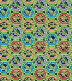 Nickelodeon Teenage Muntant Ninja Turtles Cotton Fabric 8 Nickelodeon Teenage Muntant Ninja Turtles Cotton Fabric -Michaels Fabric Sale D511041S 2