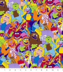 Disney® Muppets Packed Cotton Fabric -Michaels Fabric Sale D511046S 1