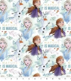 Disney® Frozen 2 Nature Is Magical Cotton Fabric -Michaels Fabric Sale D511050S 1