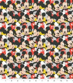Disney® Mickey Packed Cotton Fabric -Michaels Fabric Sale D511051S 1