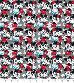 Disney® Mickey And Minnie Vintage Cotton Fabric -Michaels Fabric Sale D511052S 1