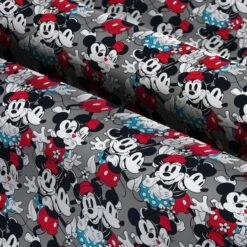 Disney® Mickey And Minnie Vintage Cotton Fabric -Michaels Fabric Sale D511052S 3