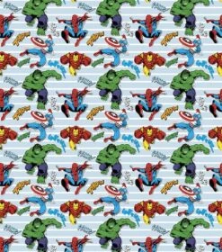 Marvel® Retro Comics Heroes Unite Cotton Fabric -Michaels Fabric Sale D511054S 2 1
