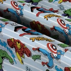 Marvel® Retro Comics Heroes Unite Cotton Fabric -Michaels Fabric Sale D511054S 3