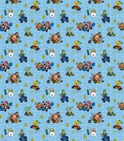 Nintendo® Mario Kart Cotton Fabric -Michaels Fabric Sale D511059S 2 1