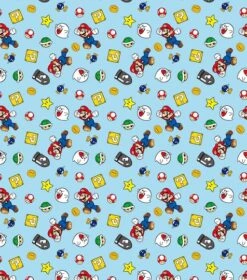 Nintendo® Super Mario Cotton Fabric -Michaels Fabric Sale D511060S 2 1