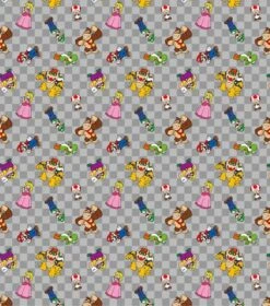 Nintendo® Super Mario Character Cotton Fabric -Michaels Fabric Sale D511061S 2 1