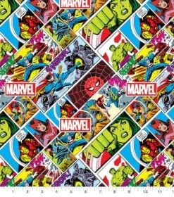 Marvel® Retro Comics Cotton Fabric -Michaels Fabric Sale D511064S 1
